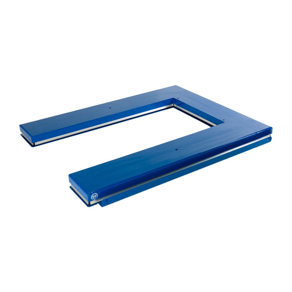 Flachform Hubtisch - Traglast 1.000 kg - U-Form - Fußschalter - 1.080 x 1.350 mm (BxT) - elektrohydraulisch