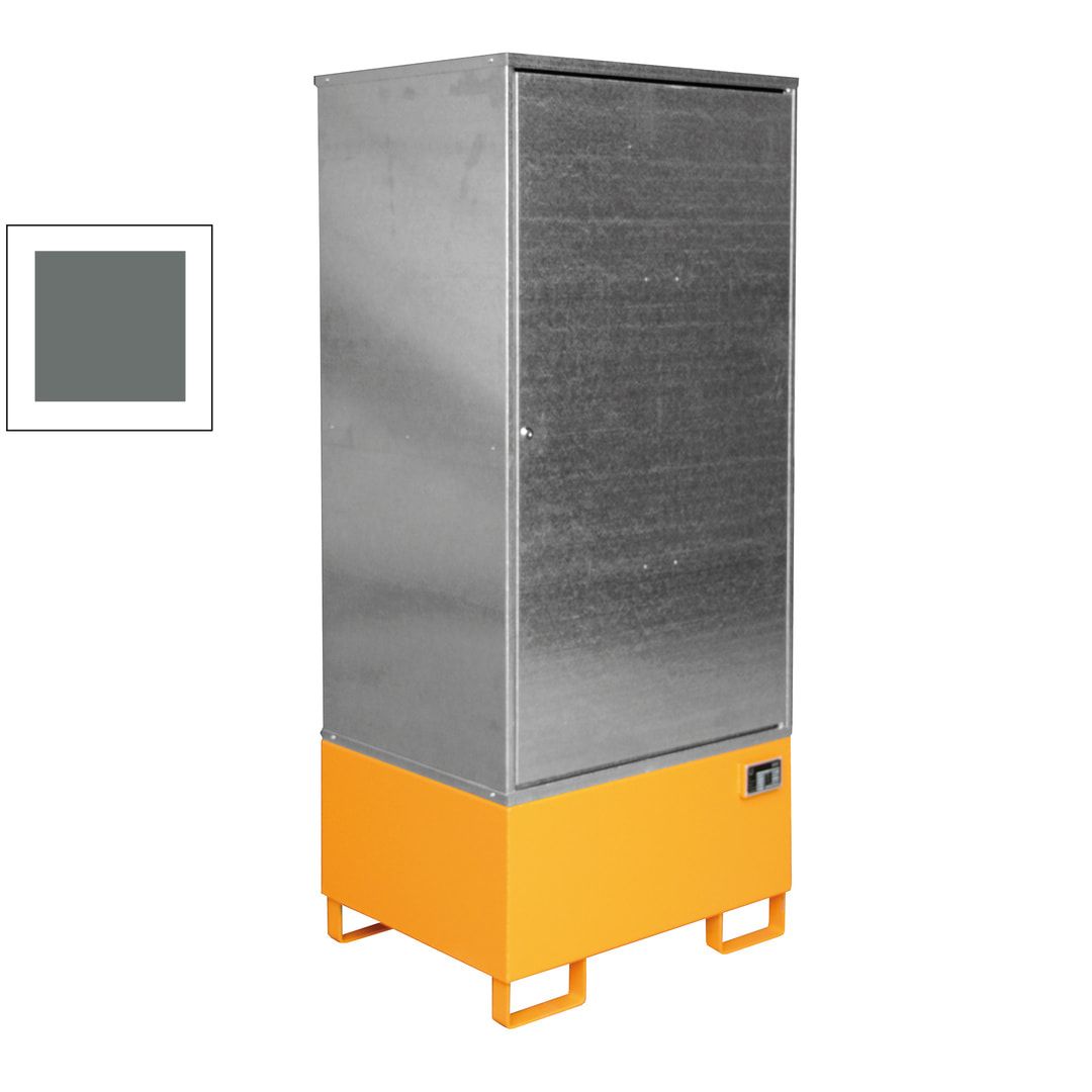 Gefahrstoffschrank für ein 200-l-Fass - Auffangvolumen 200 l - feuerrot