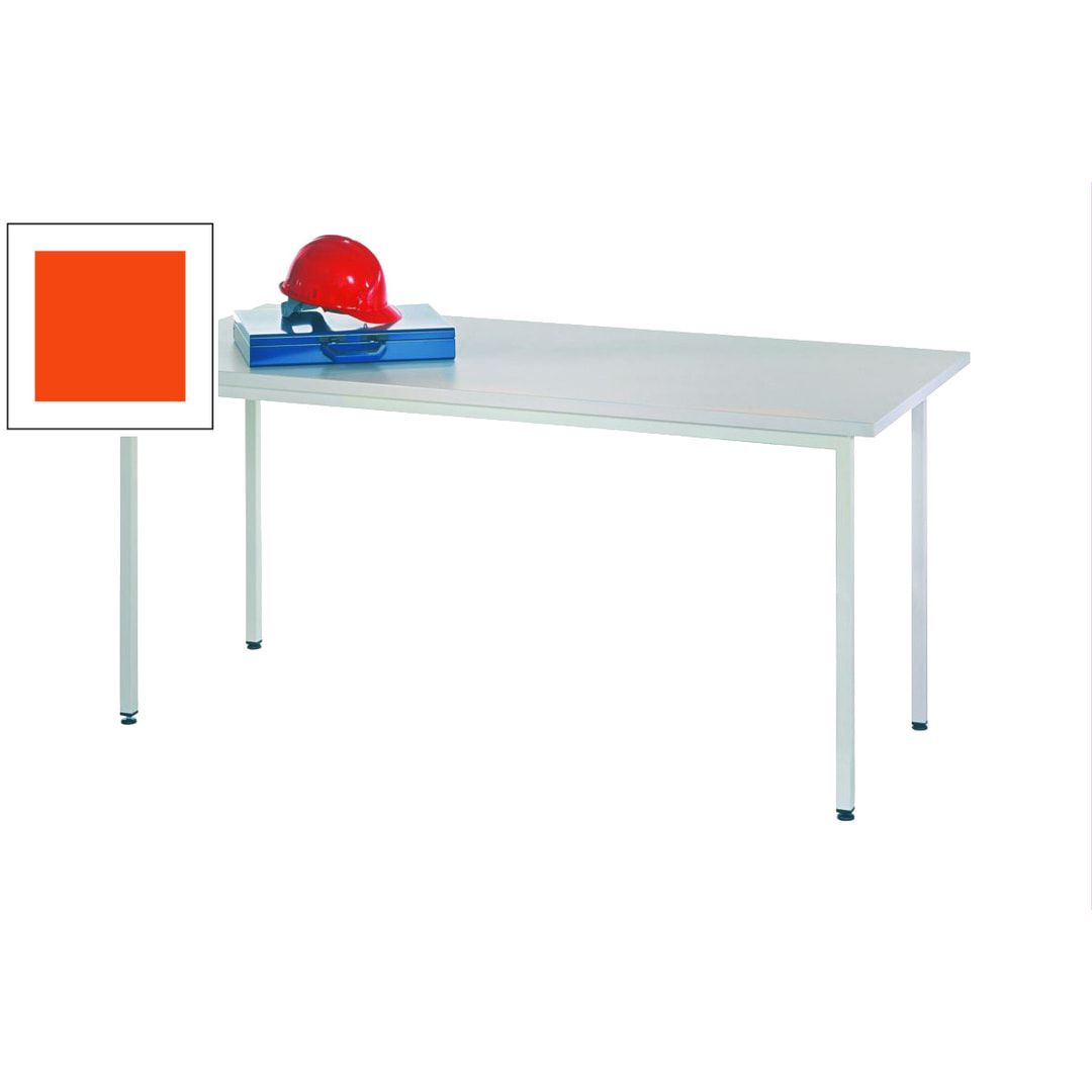 Meisterschreibtisch - melaminharzbeschichtete Arbeitsplatte - 720 x 1.700 x 800 mm (HxBxT) - anthrazitgrau