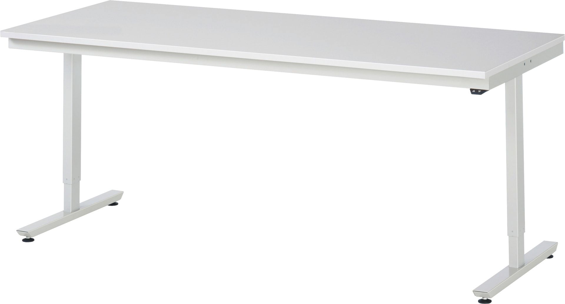 Arbeitstisch - elektrisch höhenverstellbar 720 - 1.120 mm - 2.000 x 700 mm (BxT) - Traglast 150 kg - Buche