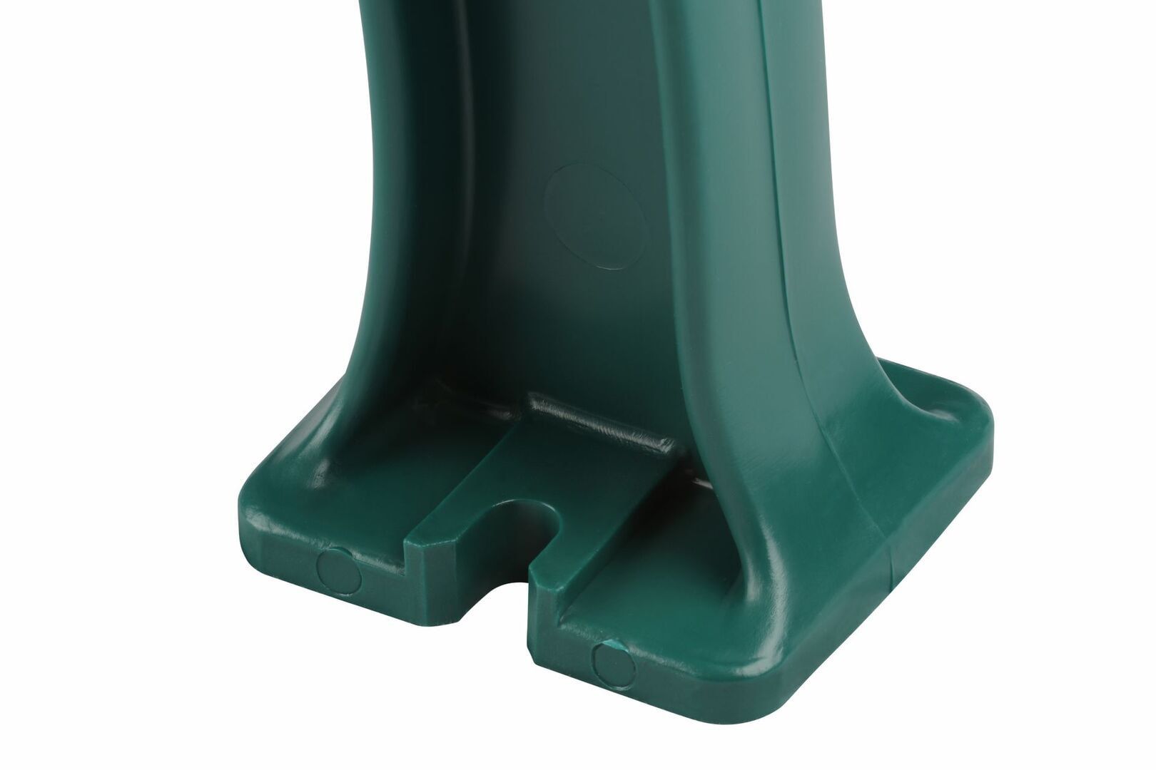 Parkbank, Gartenbank, 4-Sitzer, Kunststoff Sitzleisten, mit Rückenlehne, 740 x 2.000 x 540 mm (HxBxT), Farbe grün