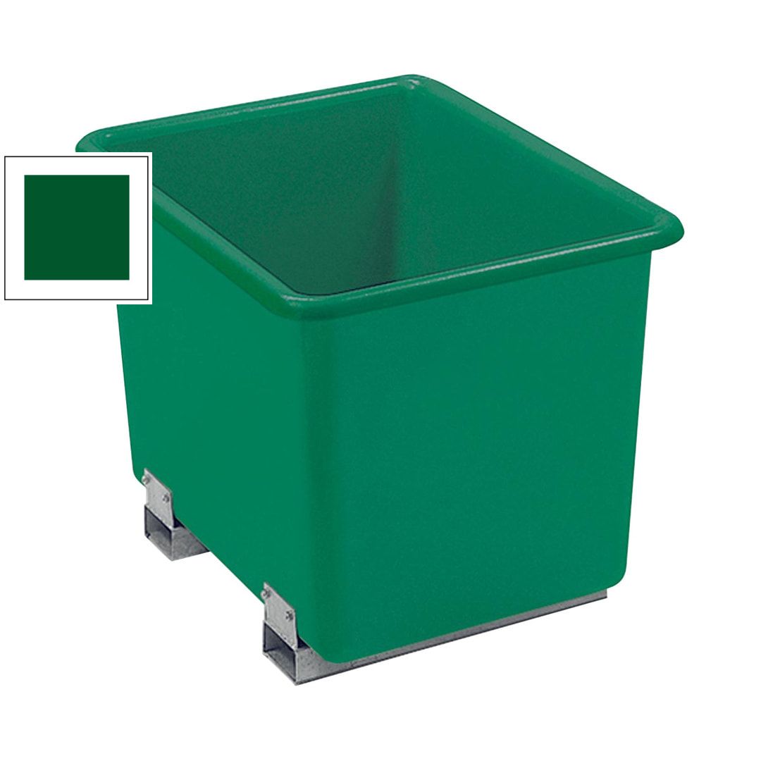 Rechteckbehälter - GFK - Staplertaschen - 1.002 x 2.110 x 1.480 mm (HxBxT) - 2.200 l - blau