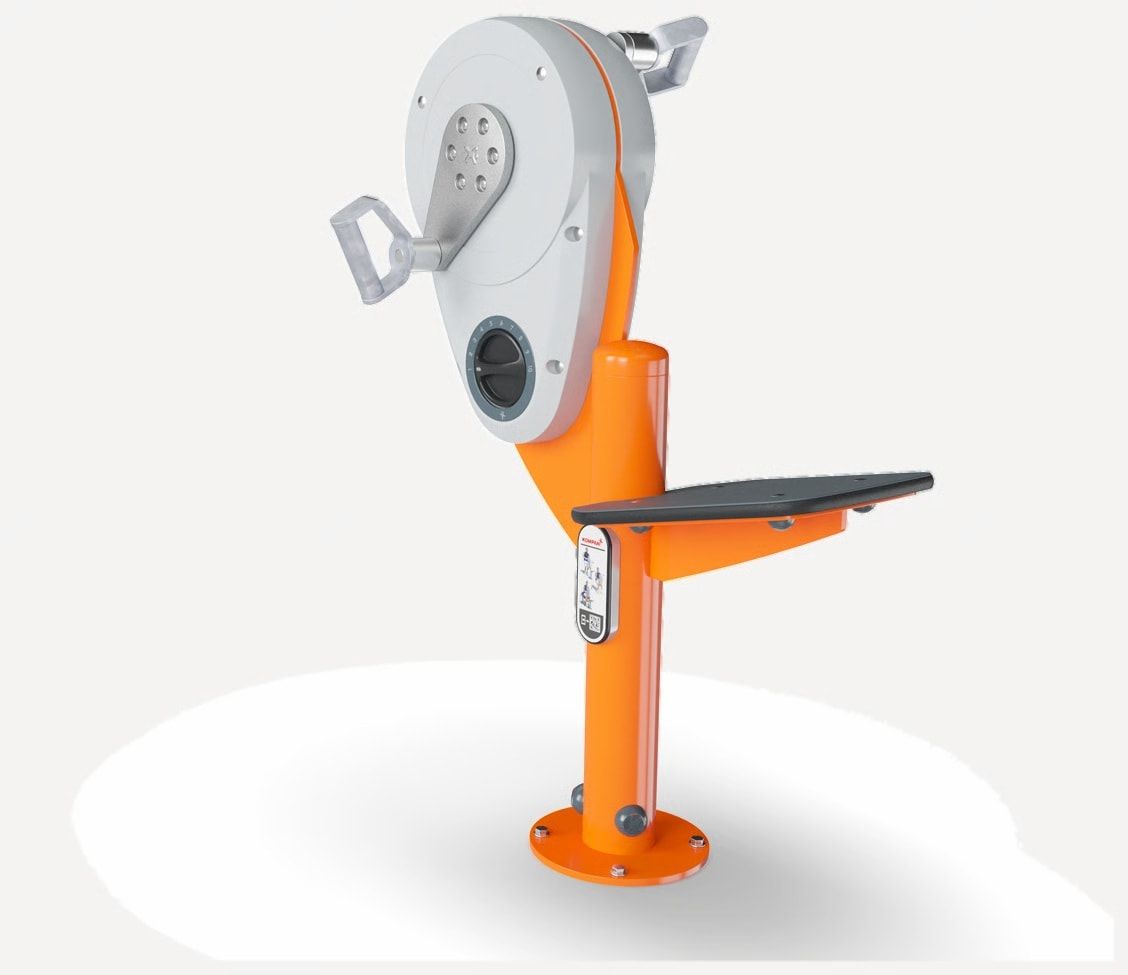 Arm Bike, rollstuhlgeeignet, 10 Widerstandsstufen, geschlossen, Smartzugriff, App ergonomisch, Schwungrad, 1.150 x 550 x 820 mm (HxBxT), Anthrazitgrau