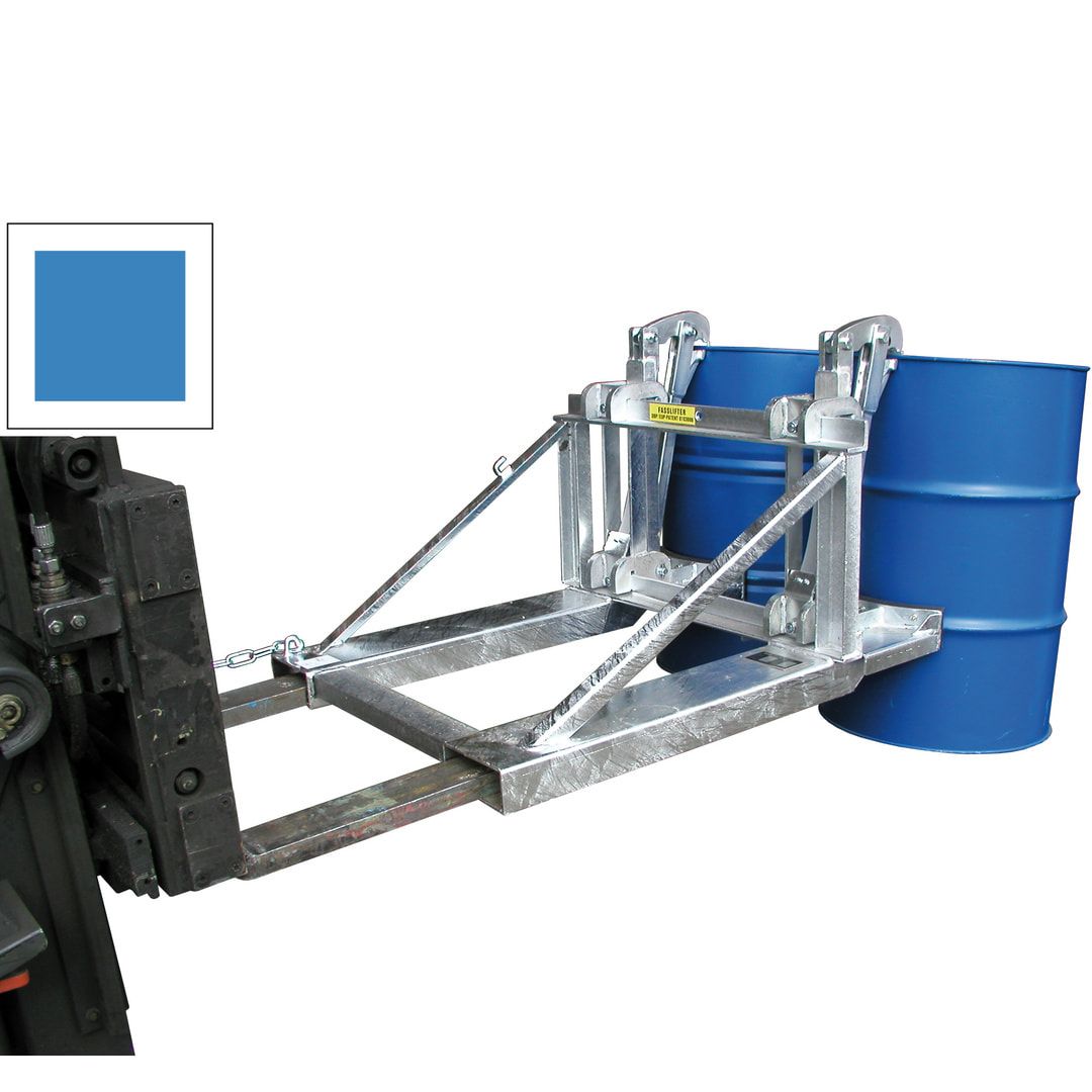 BAUER Fasslifter - 1 x 200/220-l-Fass - feuerrot