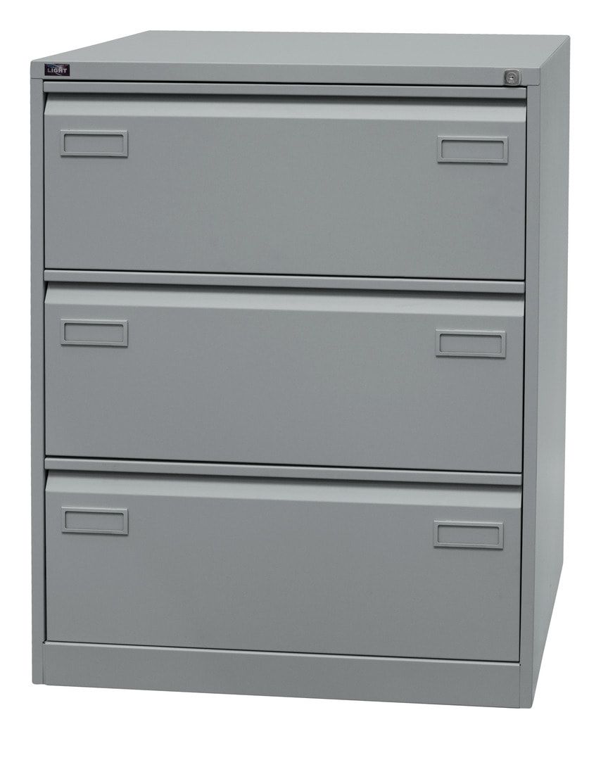 Bisley Light Hängeregistraturschrank - 2 Schubladen - doppelbahnig - Farbe blau