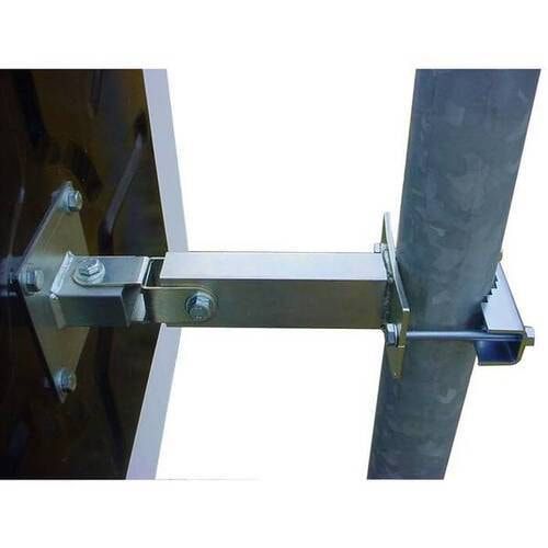 Verkehrsspiegel, Beobachtungsspiegel, Anti-Frost/Anti-Beschlag Funktion, rechteckig, Blickfangrand, Edelstahl Spiegelfläche, 600 x 800 mm (HxB)