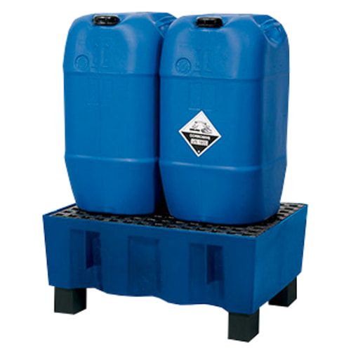 PE-Auffangwanne - Sockelfüße - 60 l - 320 x 725 x 525 mm (HxBxT)