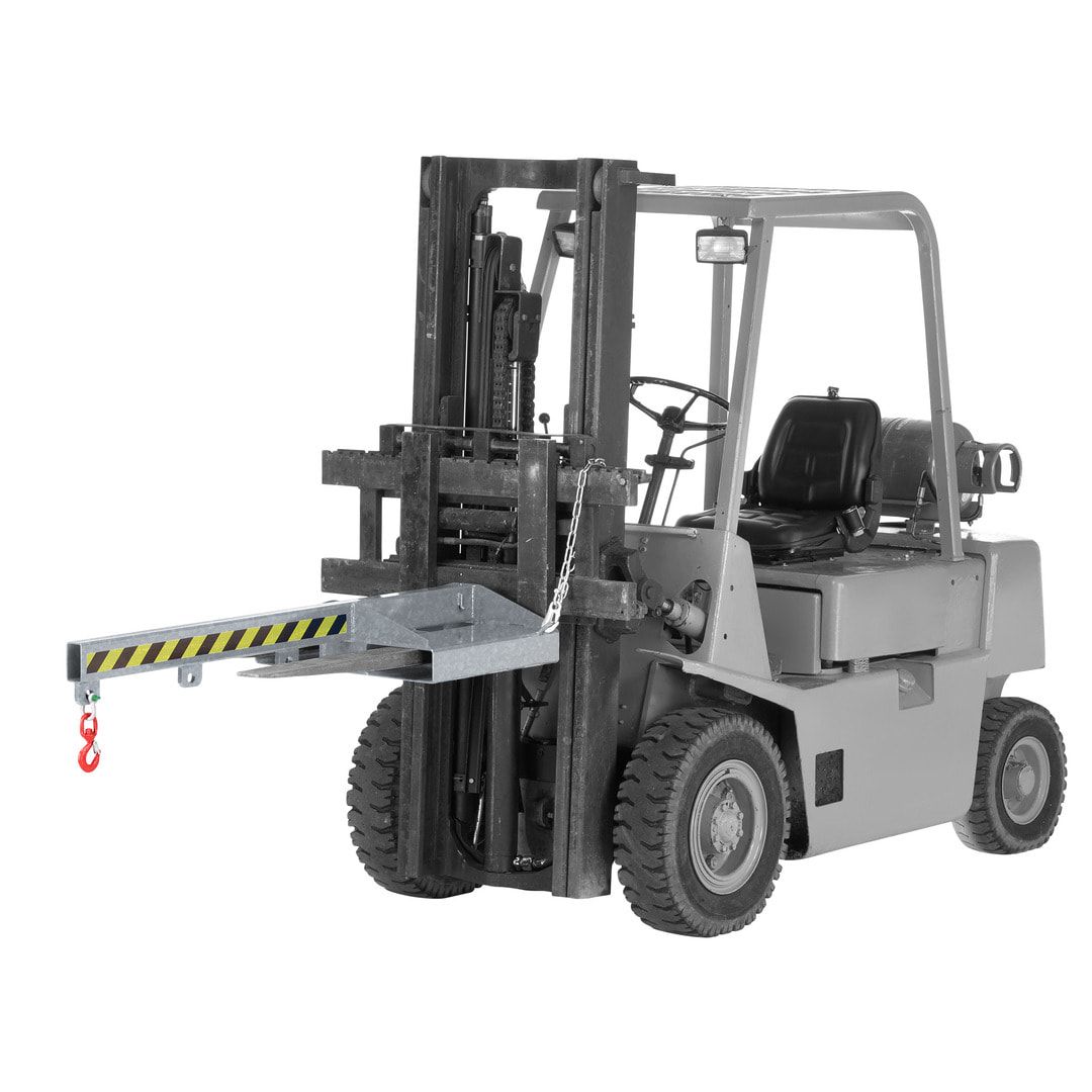 Lastarm - Kranarm - Länge 1.500 mm - Traglast 1.050 - 5.000 kg - enzianblau