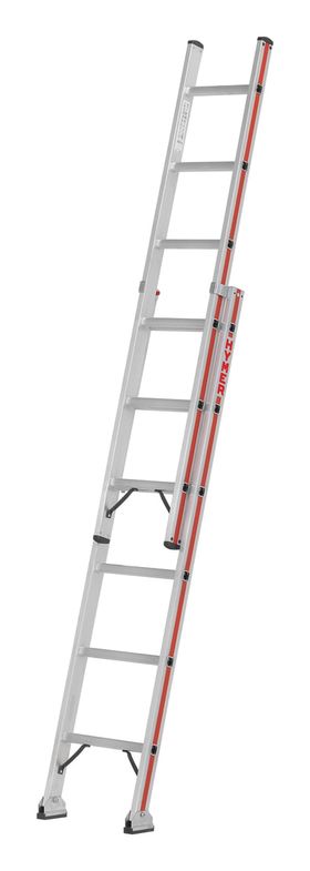 Aluminium-Schiebeleiter - Länge wählbar - 125 mm Bodenfreiraum - Aluleiter Hymer