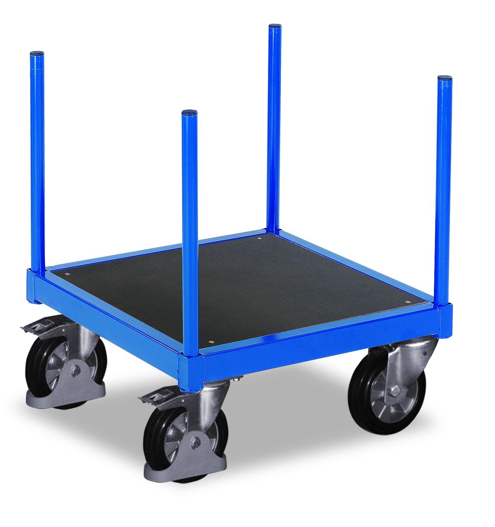 Langmaterialroller - 1.200 kg Traglast - 740 x 700 x 700 (HxBxT)