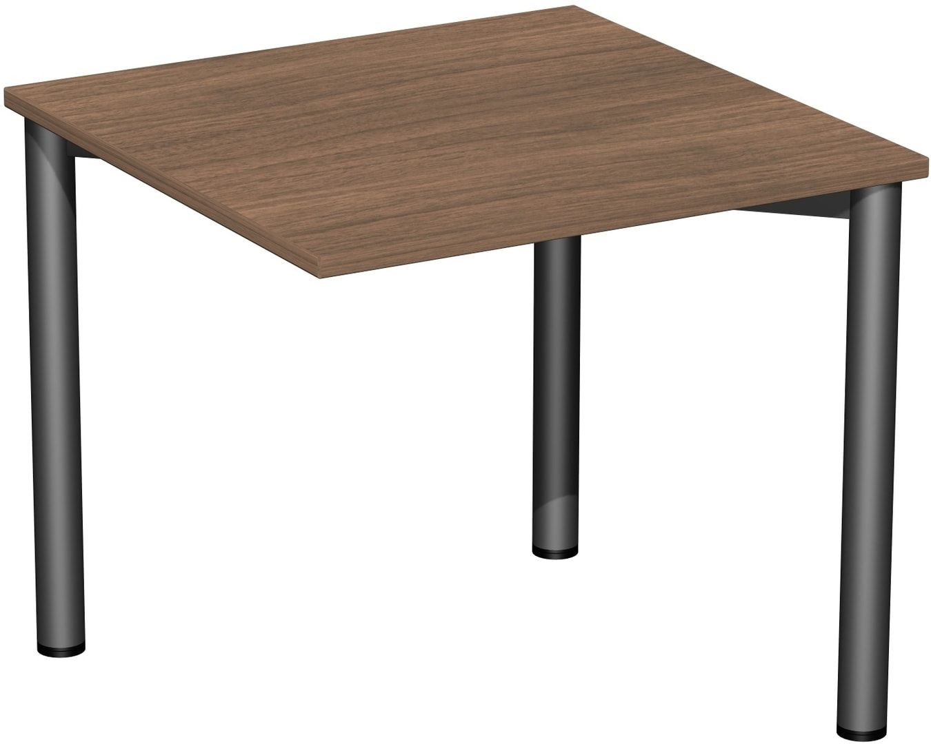 Schreibtisch - 4-Fuß Flex - Bürotisch - 720 x 1.200 x 600 mm (HxBxT) - Gestell anthrazit - Ahorn