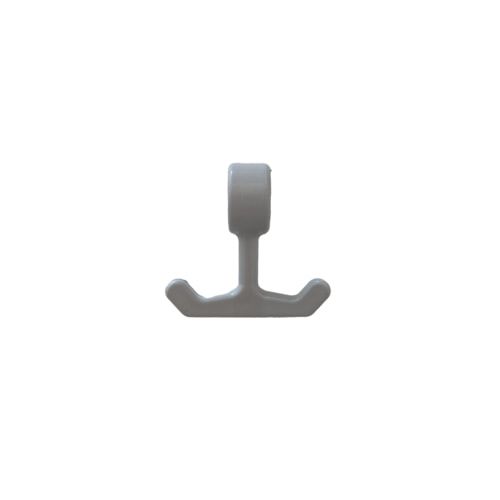 Garderobenschrank, Garderobenspind, 1 Abteil, Abteiltrennwand, 1.800 x 415 x 500 mm (HxBxT), Stahl, Drehriegel, Korpus: lichtgrau, Front: anthrazit
