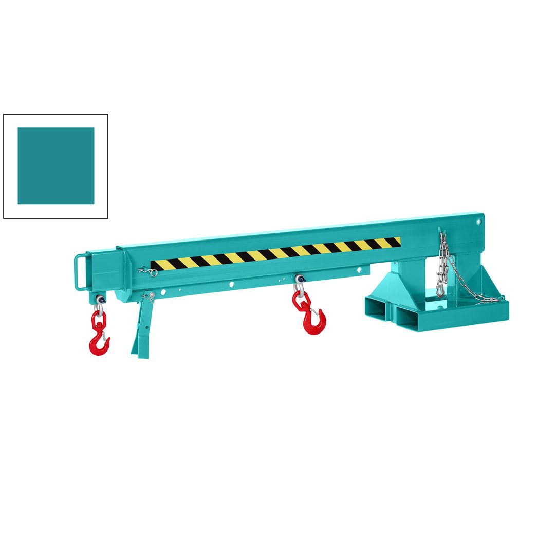 Kranarm für Gabelstapler - max. Traglast 5.000 kg - Länge 2.220 - 3.720 mm - anthrazitgrau