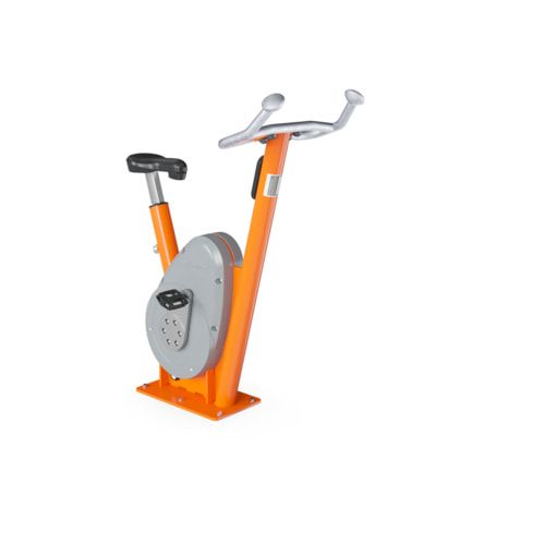 Bike, Cardiobike, Magnetbremse, Schwungrad, 10 Widerstandsstufen, 9 Sitzhöhen, 50-500 Watt, Smartphone geeignet, 1.200 x 520 x 980 mm (HxBxT), Grau