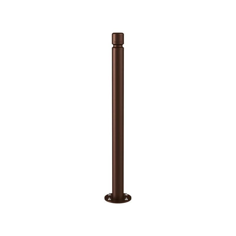 Neigbarer Pfosten mit Flachkopf - 76 x 1.100 mm (DxH) - Farbe enzianblau - Pfosten mit Gelenk - beweglicher Pfosten