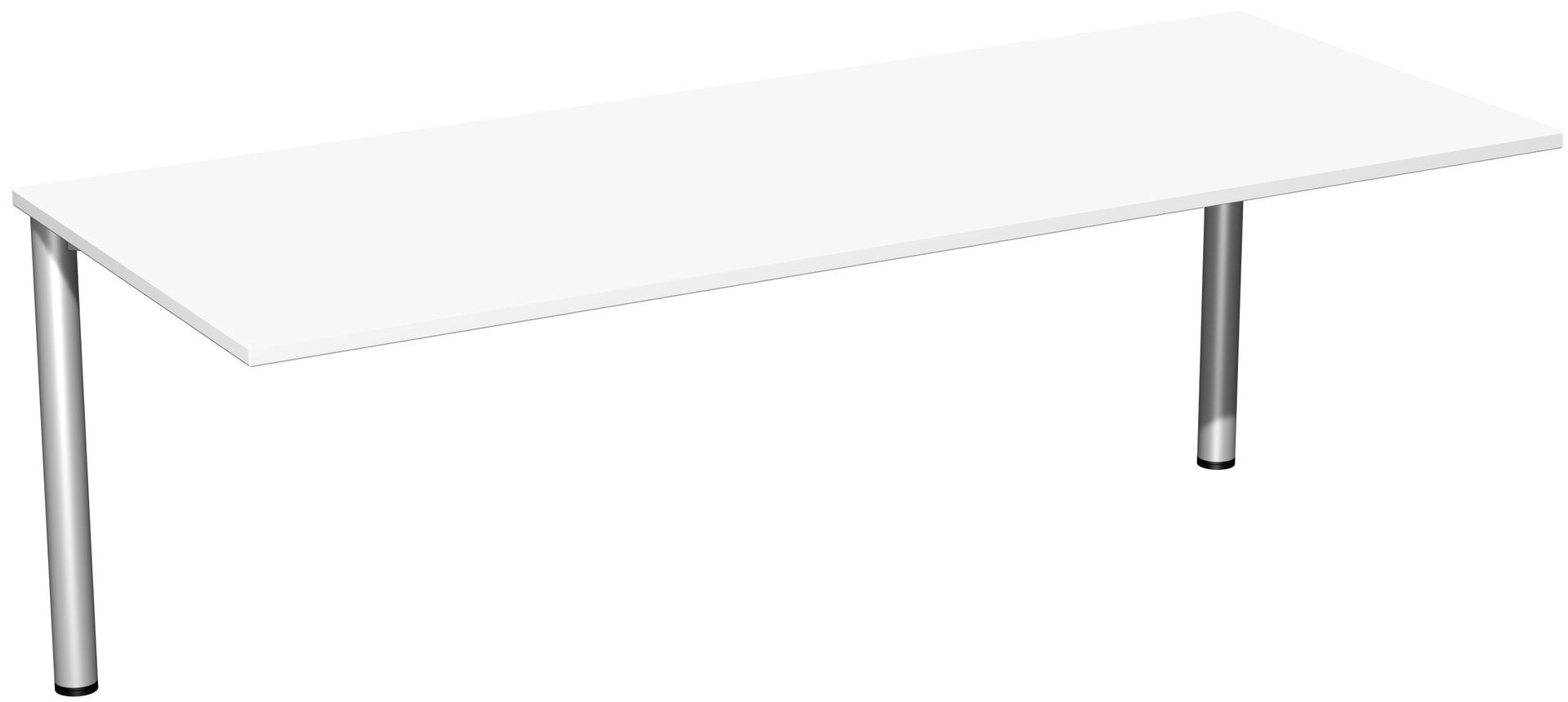 Schreibtisch - 4-Fuß Flex - Bürotisch - 720 x 1.000 x 800 mm (HxBxT) - Gestell anthrazit - Ahorn