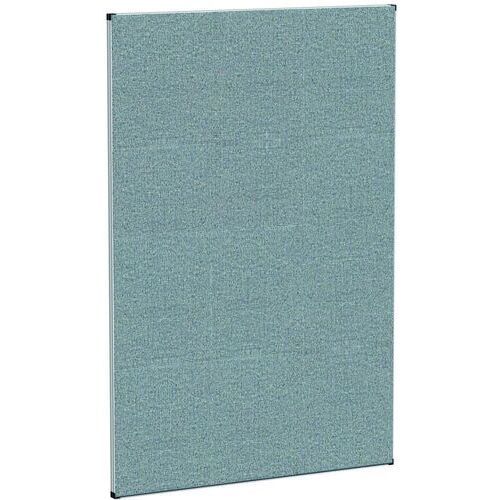 Stellwand, Trennwand, Raumteiler, Sichtschutz, schallabsorbierend, Stoffbespannung, pinnbar, Alurahmen, 1.200 x 1.000 x 27 mm (HxBxT), Calypso rot