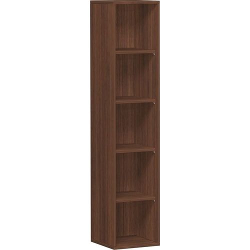 Büroregal, 5 Ordnerhöhen, modular, Metallsockel/Standfüße, Dreischicht-Feinspan, Einlegeboden, 1.920 x 1.000 x 425 mm (HxBxT), Dekor Ahorn