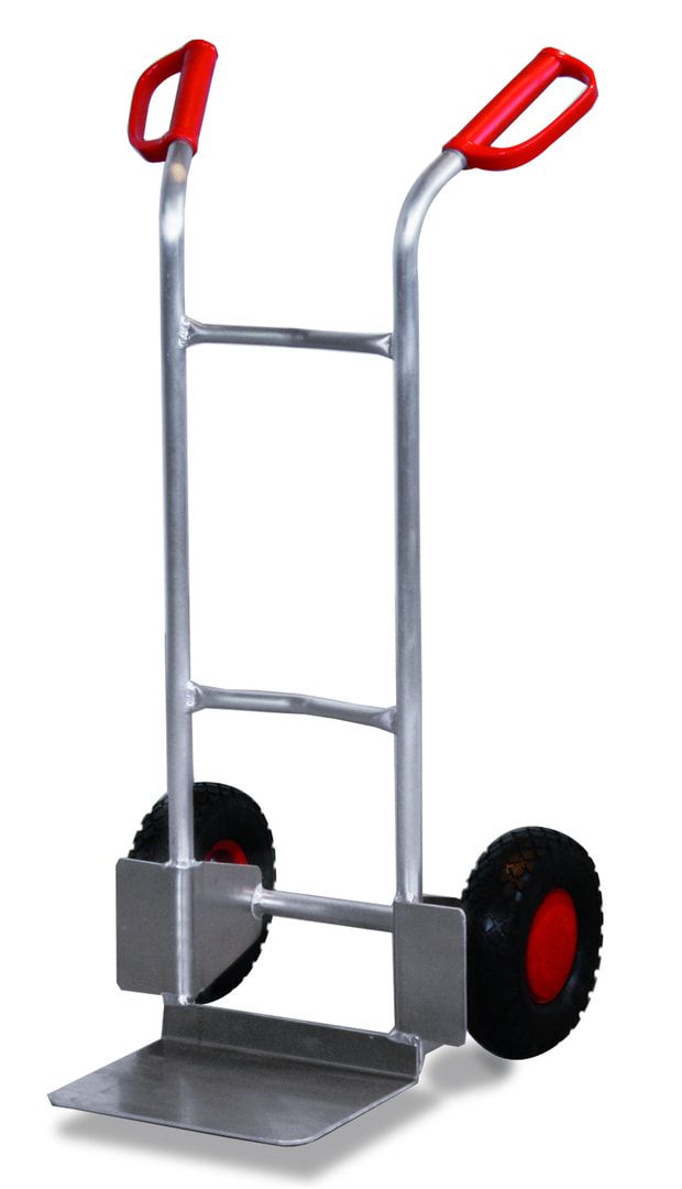 Alukarre - 200 kg Traglast - Schaufelmaß: 320 x 250 mm - Luftbereifung
