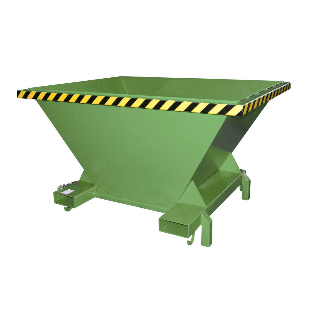 Befülltrichter für Big-Bags und Container - 990 x 1.710 x 1.320 mm (HxBxT) - feuerrot (RAL 3000)