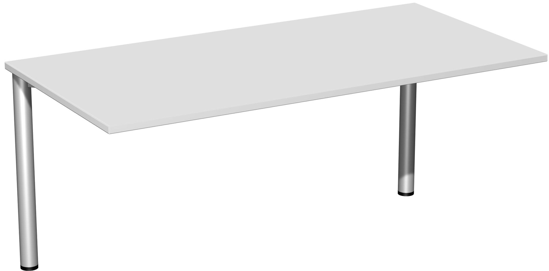 Schreibtisch - 4-Fuß Flex - Bürotisch - 720 x 1.200 x 600 mm (HxBxT) - Gestell anthrazit - Ahorn