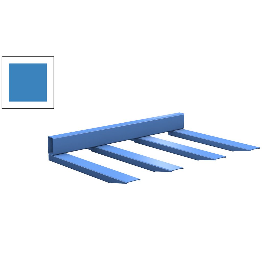 Langguttraverse - Traglast 1.500 kg - Nutztiefe 1.200 mm - 280 x 2.000 x 1.390 mm (HxBxT) - feuerrot