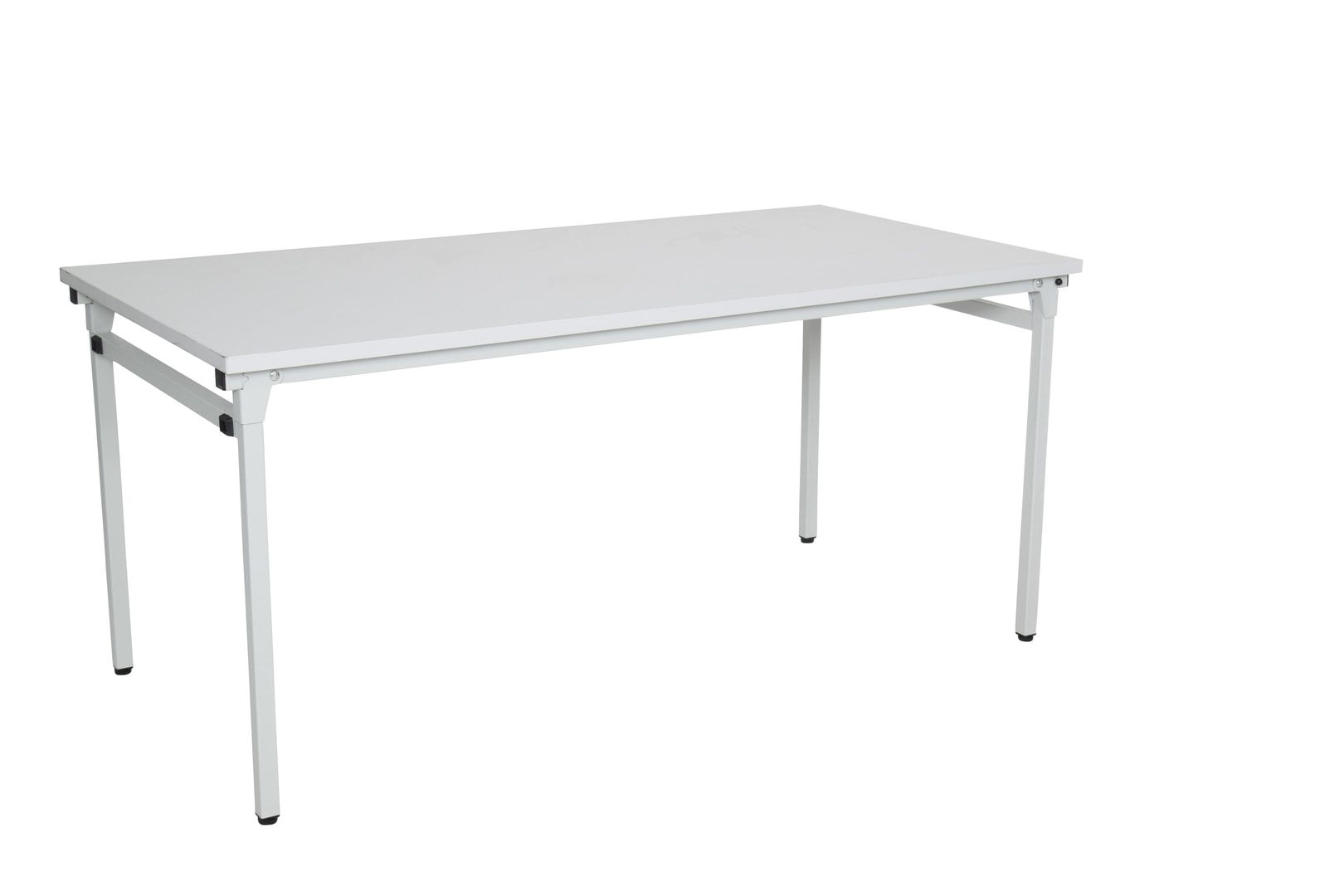 Klapptisch - Mehrzwecktisch - 750 x 1.200 x 600 mm (HxBxT) - Gestell lichtgrau - Tischplatte grau