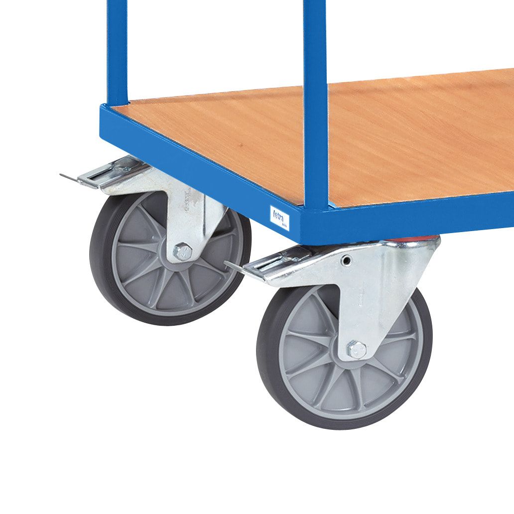 Rungenwagen - Ladeflächenmaß 500 x 850 (BxT) - Traglast 500 kg - Magazinwagen - Magazinbügelwagen - Fetra