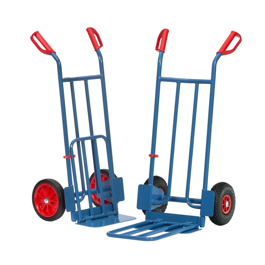 Fetra - Paketkarre - Tragkraft 250 kg - Schaufel klappbar - Luft