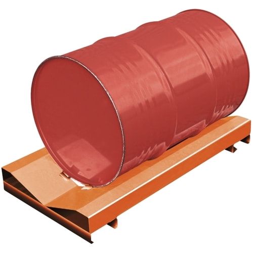 Eichinger Regal-Fasspalette, für 1 Fass, 130 x 580 x 1.120 mm (HxBxT), Gewicht 30 kg, Farbe anthrazitgrau