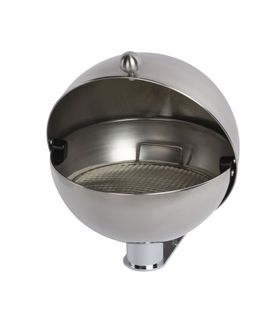 Kugel-Ascher - Wandgerät - Edelstahl - 300 x 260 x 300 mm (H x B x T)