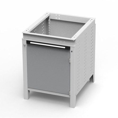 OTTOKIND Werkbank - Arbeitsplatte bündig - 850 x 605 x 750 mm (HxBxT) - Schrank - lichtgrau