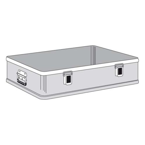 Zarges Universalkiste K 470 Plus - Oberteil - 157 Liter - 750 x 550 x 380 mm (Innenmaß) - Aluminiumkiste