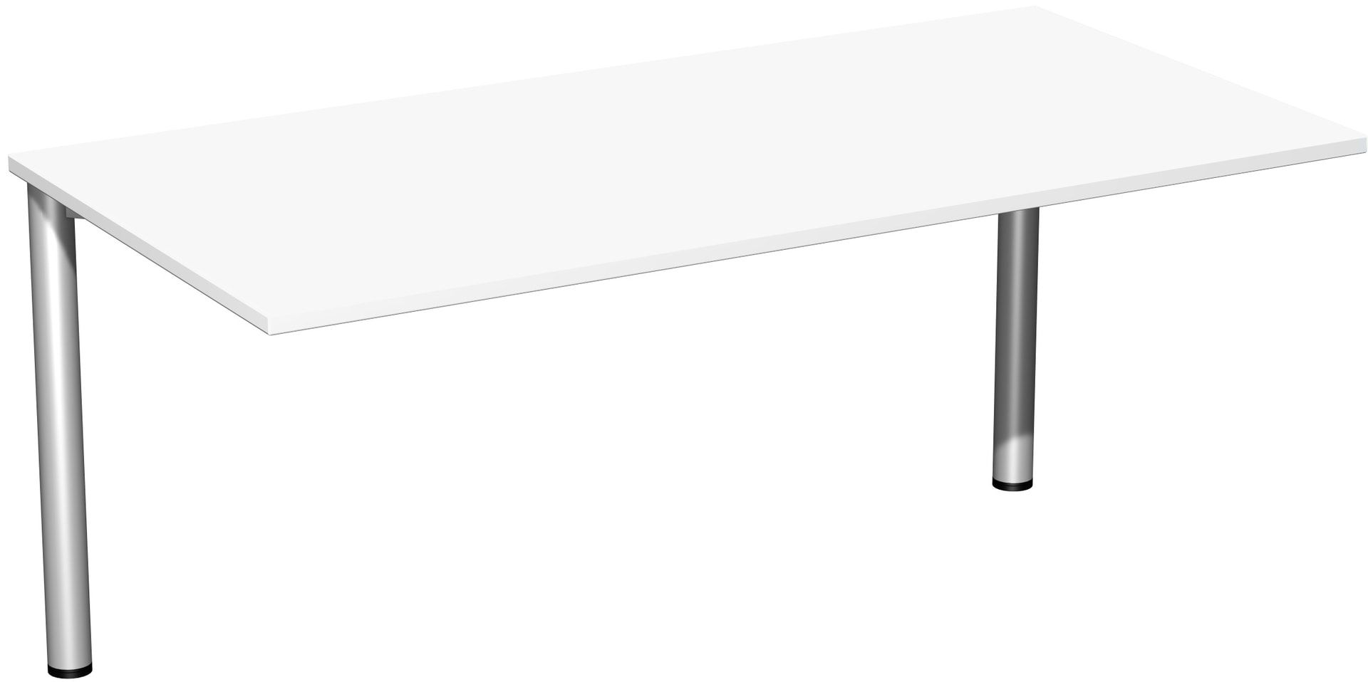Schreibtisch - 4-Fuß Flex - Bürotisch - 720 x 1.200 x 600 mm (HxBxT) - Gestell anthrazit - Ahorn