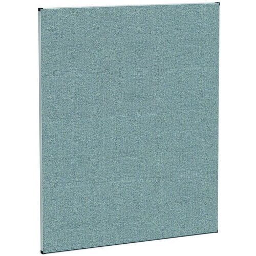 Stellwand, Trennwand, Raumteiler, Sichtschutz, schallabsorbierend, Stoffbespannung, pinnbar, Alurahmen, 1.200 x 1.000 x 27 mm (HxBxT), Calypso rot