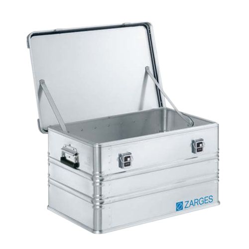 ZARGES Universalkiste K 470 - Volumen 121 l - Höhe 410 mm - Breite 740 mm - Tiefe 510 mm - Aluminiumkiste