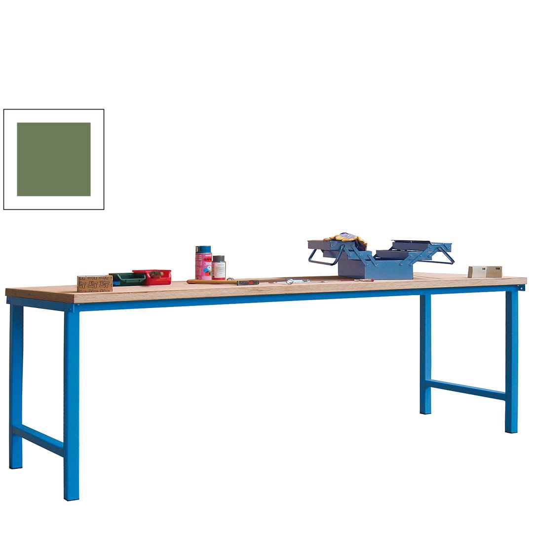 Werkbank - 900 x 2.000 x 700 mm (HxBxT) - Traglast 1.400 kg - anthrazitgrau