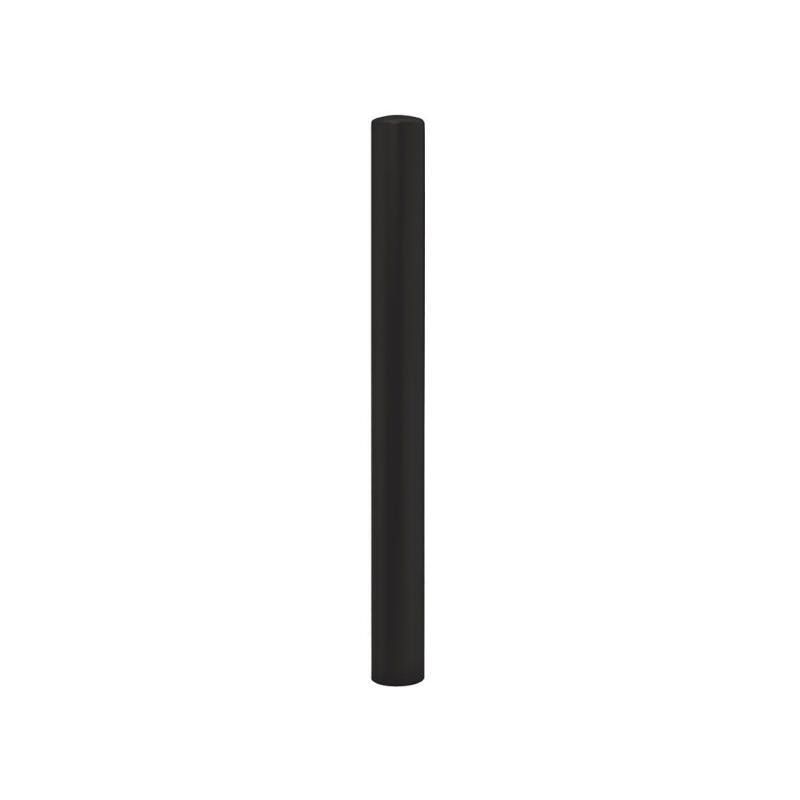 Einfacher Pfosten mit Bogenkopf - Durchmesser 90 mm - Höhe 1.000 mm - Farbe enzianblau