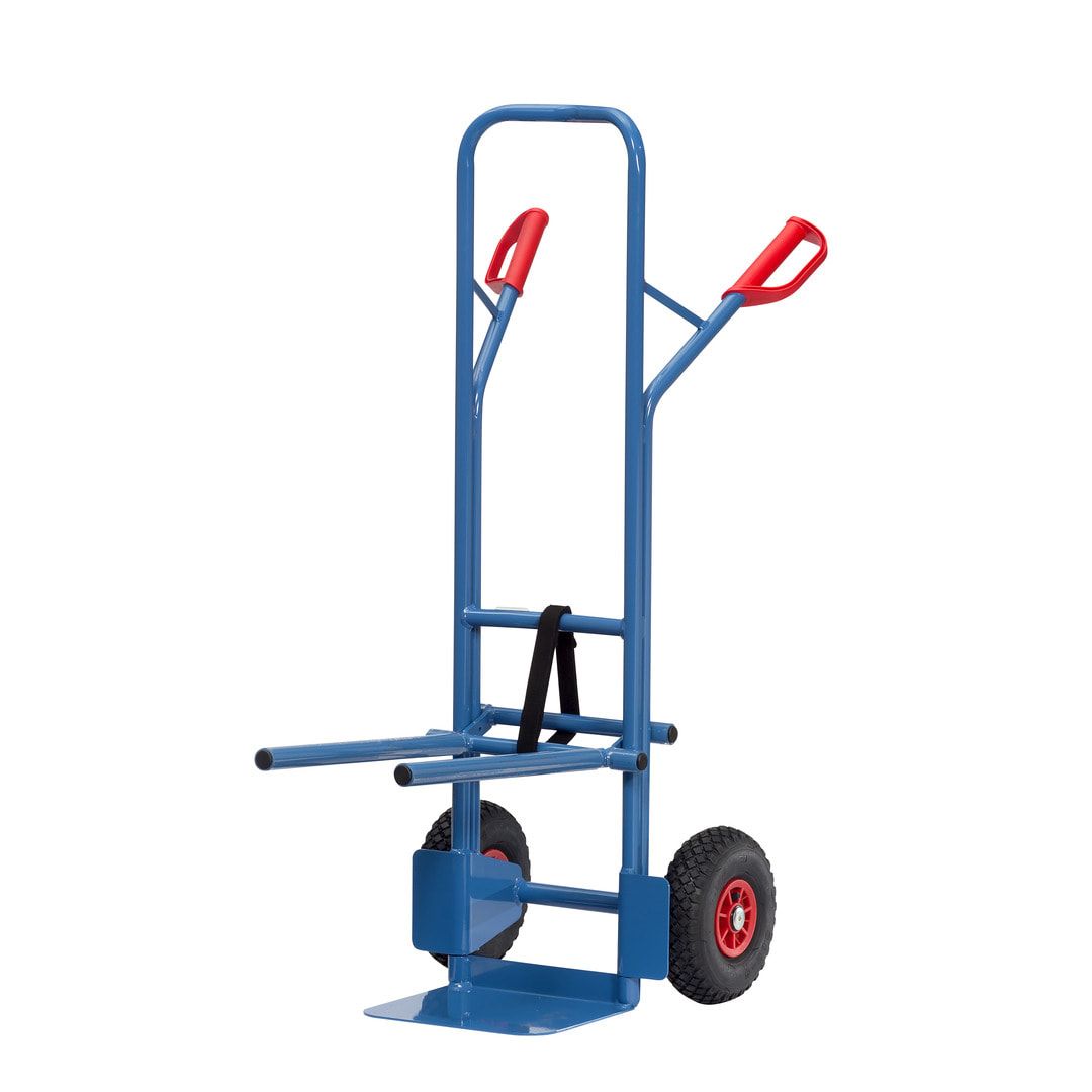 Fetra - Stuhlkarre - Tragkraft 300 kg - (BxT) 320 x 250 mm - Luftbereifung - Traggestell klappbar