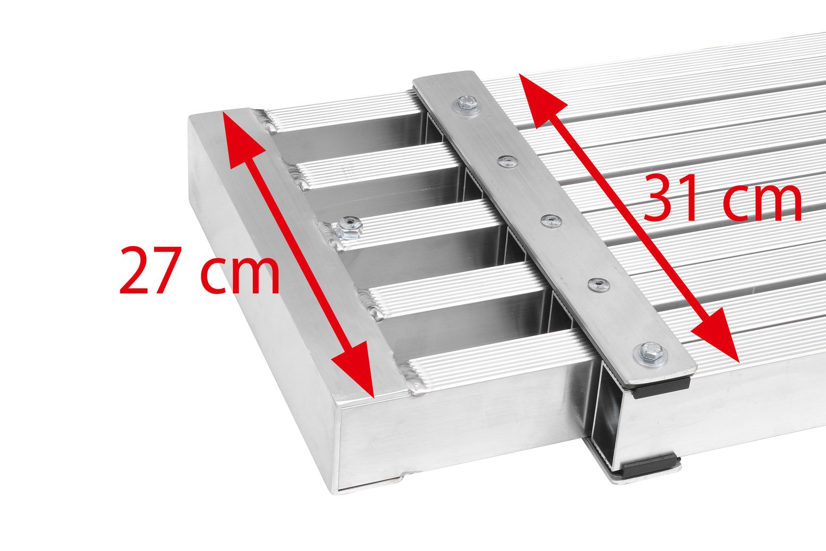 Alu-Diele - Telesteg - Länge bis 4 m - Traglast bis 150 kg - Arbeitsbühne - Hymer