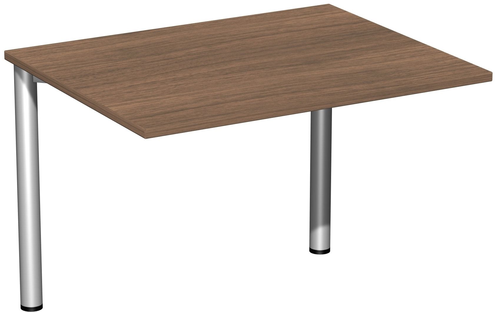 Schreibtisch - 4-Fuß Flex - Bürotisch - 720 x 1.000 x 800 mm (HxBxT) - Gestell anthrazit - Ahorn