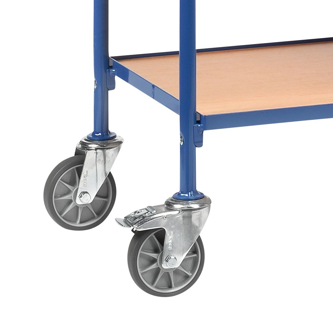 Fetra - Etagenwagen für 16 Sichtlagerkästen - 1.130 x 513 x 1.360 mm (HxBxT)