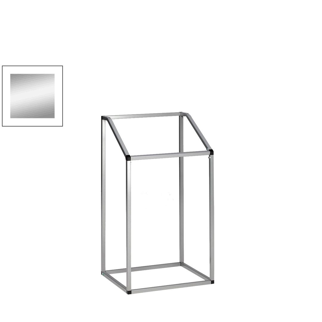 Müllsackständer für 1.000 l Säcke - 1.835 x 630 x 540 mm (H x B x T) - blau