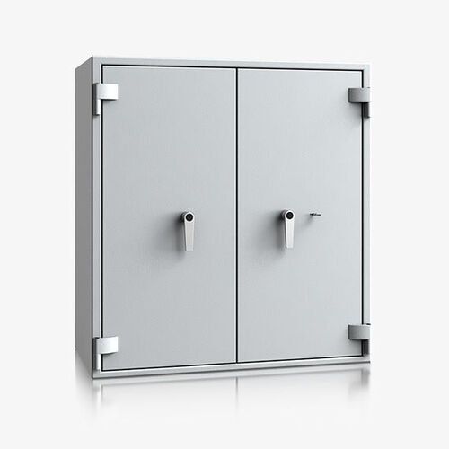 Dokumentensafe, Aktentresor, Geldschrank, Möbeltresor, VdS B S2, 60 Min feuerfest, Tür 2-flügelig, 1.045 x 975 x 506 mm (HxBxT), Farbe lichtgrau