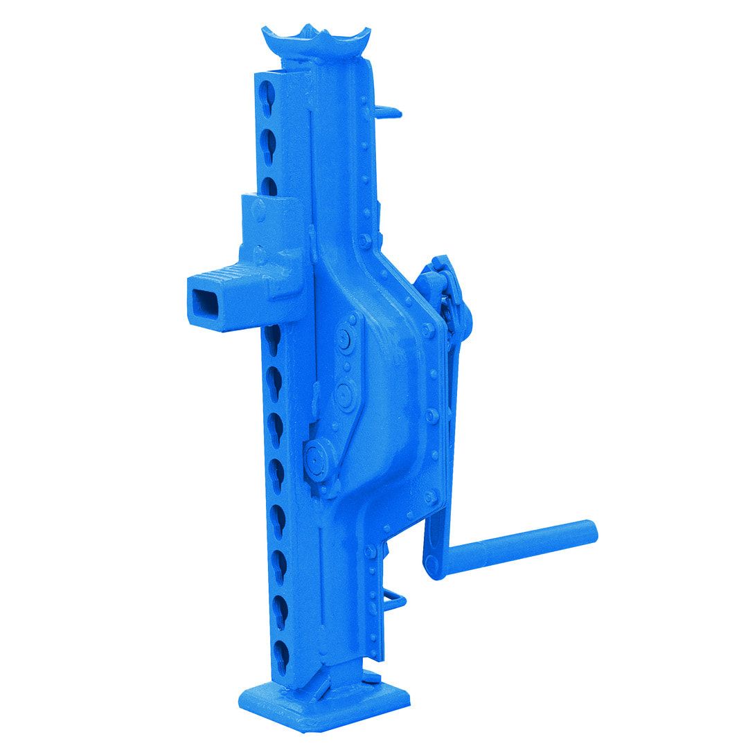 Zahnstangenwinde - Hubklaue 9-fach verstellbar - Tragkraft 3.000 kg - Hubhöhe 380 mm