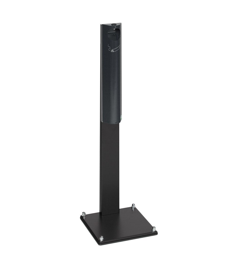 Standascher - verschließbar - Volumen 4 l - 1.250 x 310 x 310 mm (HxBxT) - Edelstahl