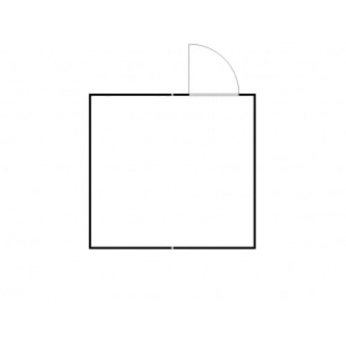 Isolierter Gefahrstoffcontainer - 2.520 x 5.050 x 4.340 mm (HxBxT) - Auffangvolumen 2 x 1.480 l - Sensorlüfter - Doppelflügeltür kurze Seite