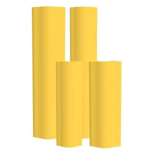 Regalschutz ALFA d-flexx für Regalstützen, für Stützbreiten 100 - 125 mm, Höhe: 400 mm, Polyethylen (PE), Rammschutz, Anfahrschutz