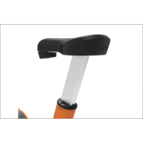 Bike, Cardiobike, Magnetbremse, Schwungrad, 10 Widerstandsstufen, 9 Sitzhöhen, 50-500 Watt, Smartphone geeignet, 1.200 x 520 x 980 mm (HxBxT), Grau