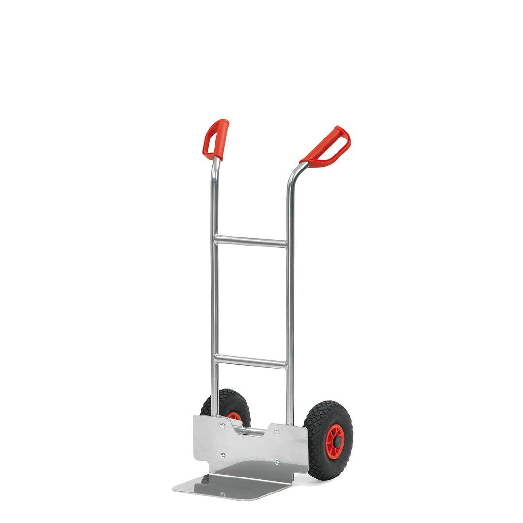 Fetra - Alukarre - 150 kg - Schaufel 320 x 250 mm (BxT) - Luftbereifung